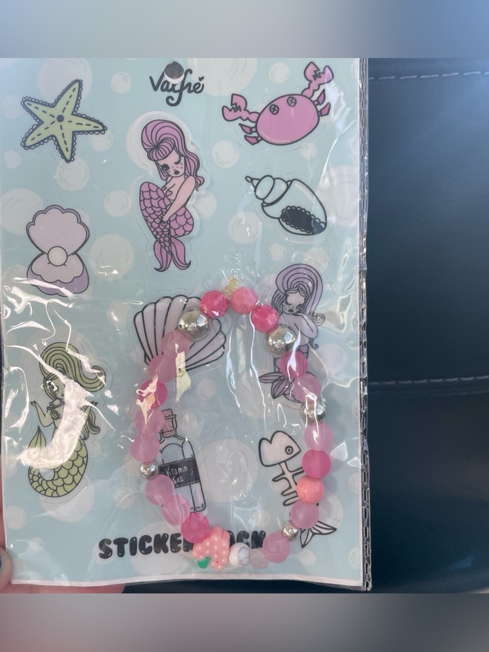 Valfré mermaid stickers with bracelet Brand new